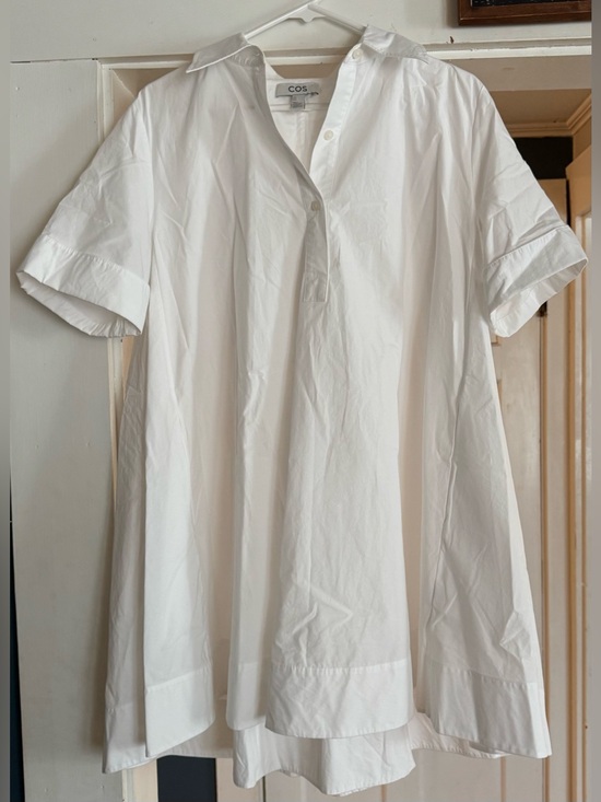 COS Dresses & Skirts - COS White Poplin Shirt Dress